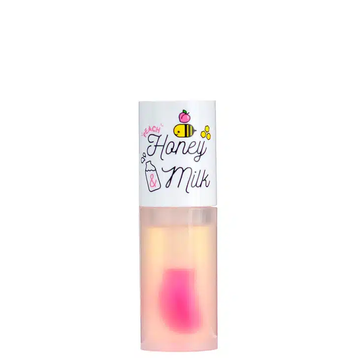 Honey & Milk Lip Oil – Peach - Image 1